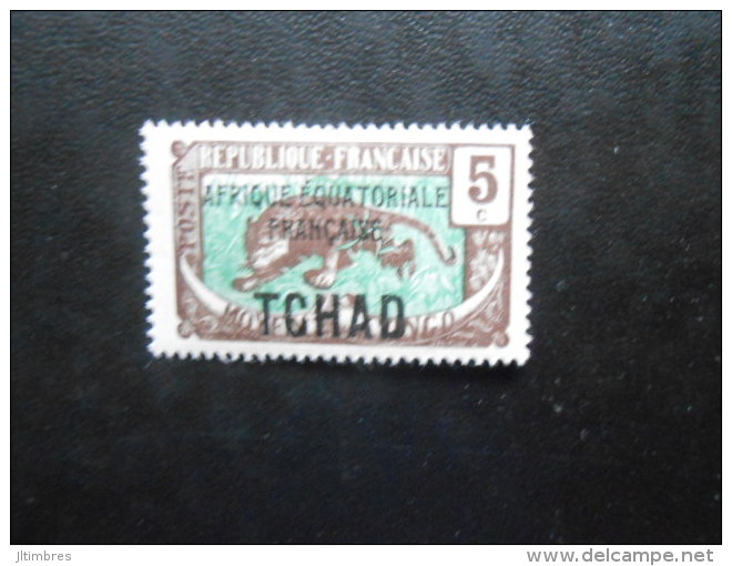 TCHAD : N° 22 Neuf* (charnière) - Unused Stamps