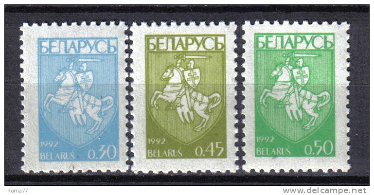 FRZ350 - BIELORUSSIA 1992 , Serie N. 14/16   *** - Bielorussia