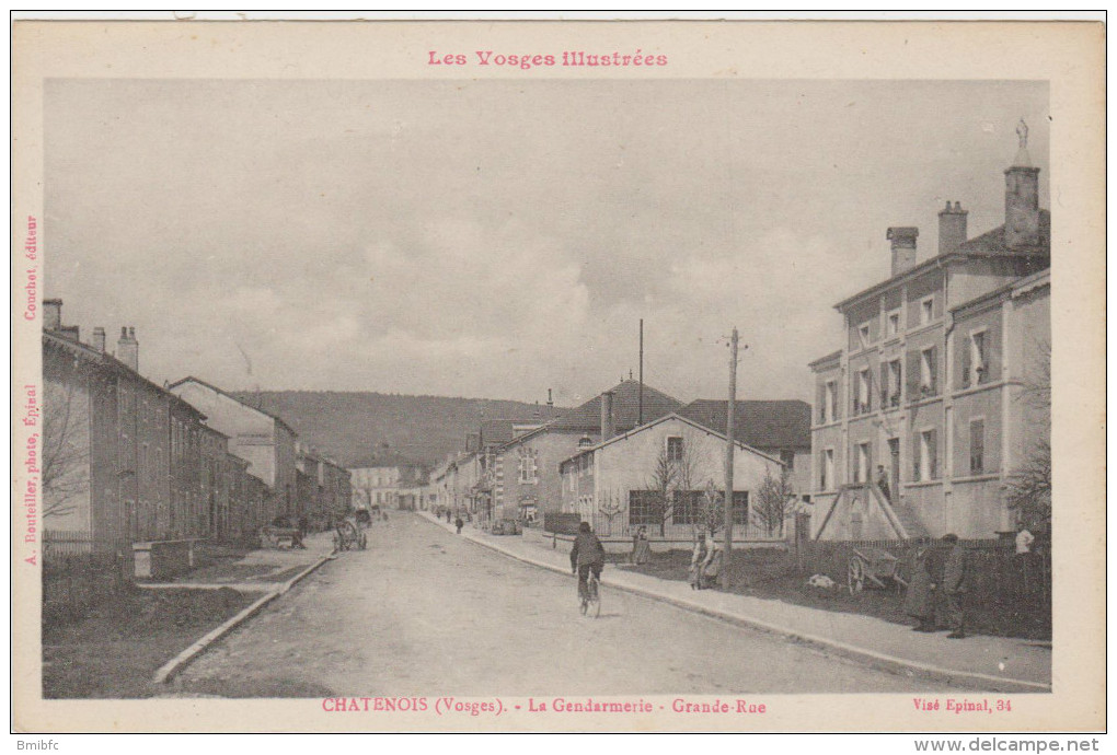 CHATENOIS - La Gendarmerie - Grande Rue - Chatenois