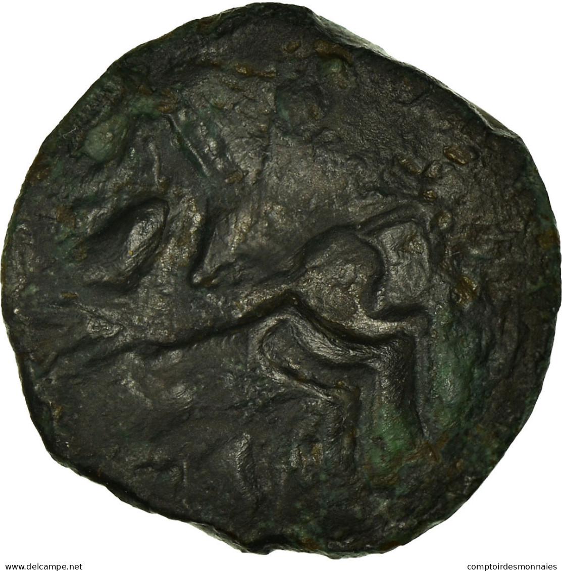 Monnaie, Aulerques Éburovices, Bronze Æ, TTB, Bronze, Delestrée:2451 - Celtic