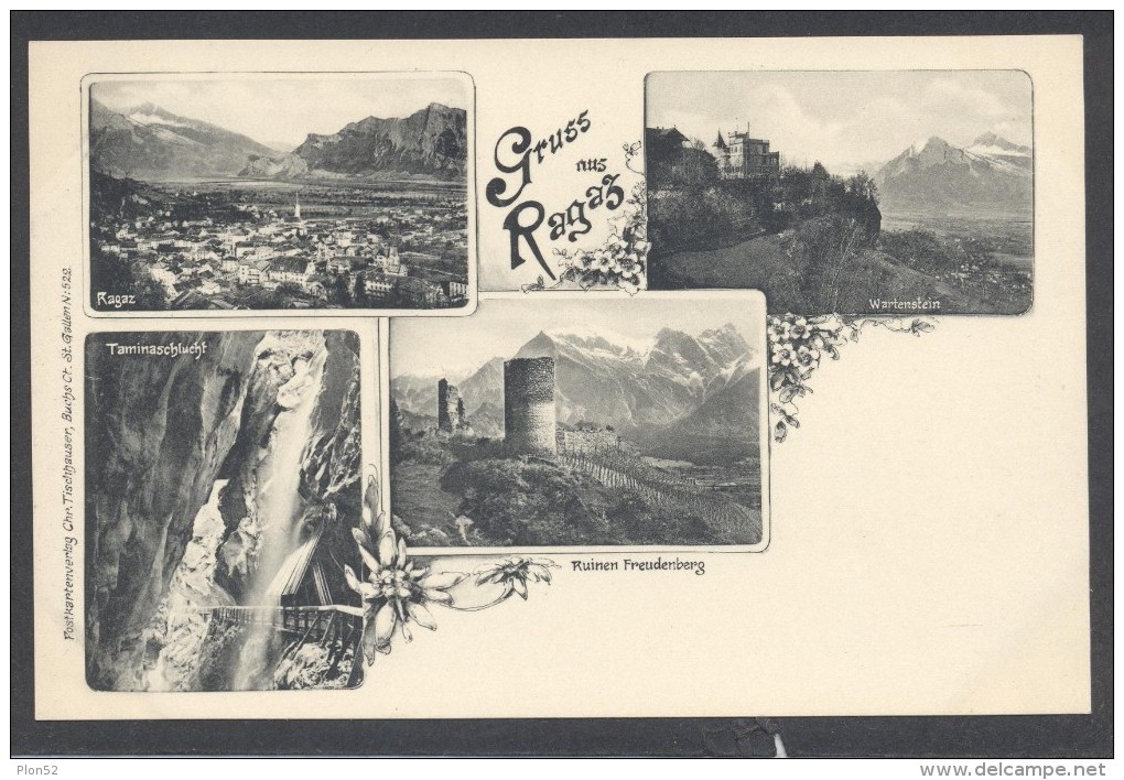 8071-GRUSS AUS RAGAZ-FP - Souvenir De...