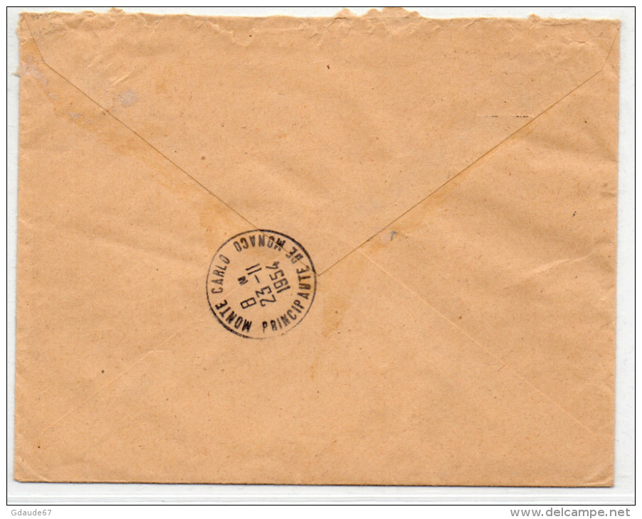 1954 - AOF - ENVELOPPE RECOMMANDEE De ABOMEY (DAHOMEY) Du CERCLE NORMAL DE JEUNES FILLES - Lettres & Documents