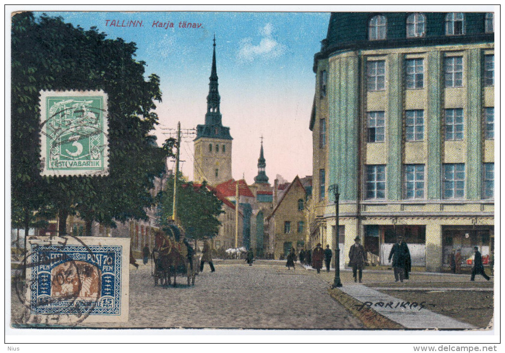 Estonia Germany 1924, Reval Tallinn - Estonia