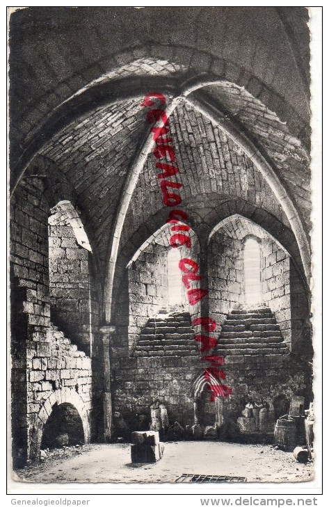 79 -  CELLES SUR BELLE - EGLISE ET ABBAYE DE NOTRE DAME DE CELLES - INTERIEUR DE LA CRYPTE - Celles-sur-Belle