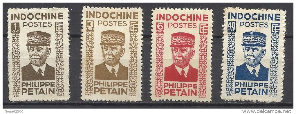 INDOCHINE. 243* / 244* / 245* / 248* - Unused Stamps