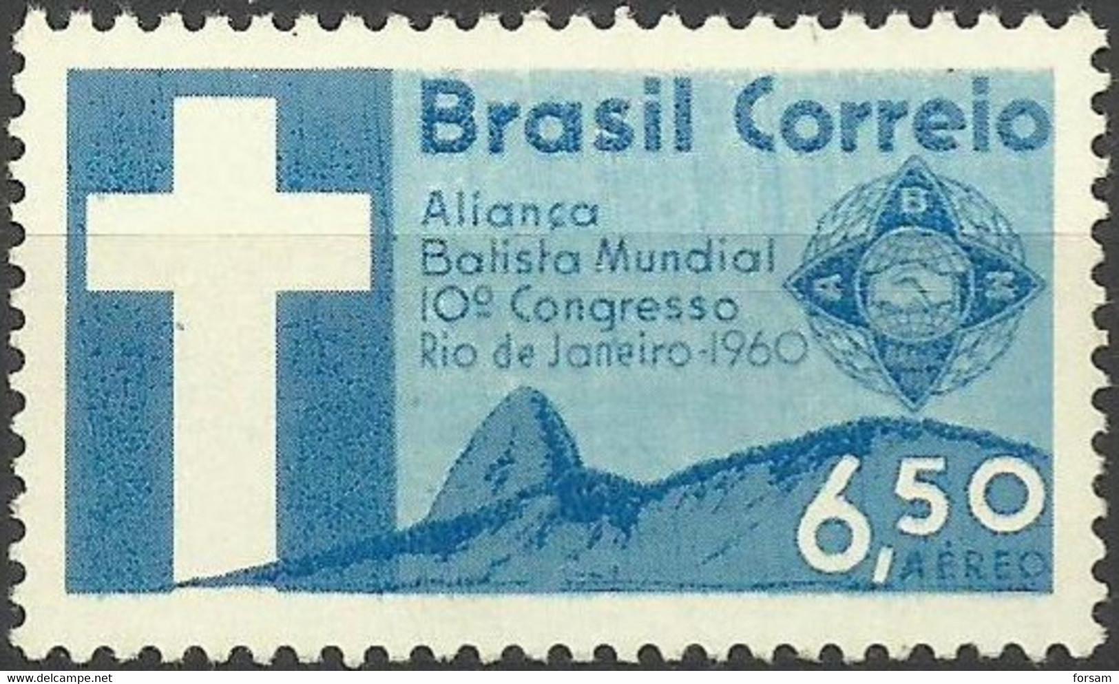 BRAZIL..1960..Michel # 984...MLH. - Unused Stamps