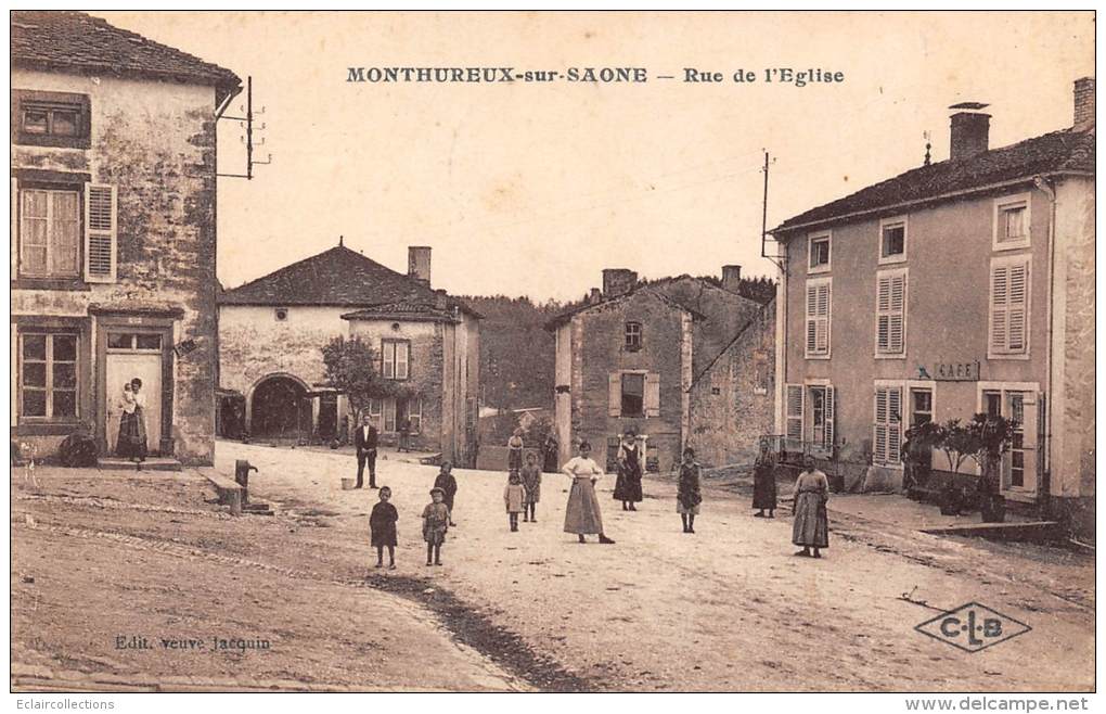 Montheureux Sur Saône      88        Rue De L'Eglise - Monthureux Sur Saone