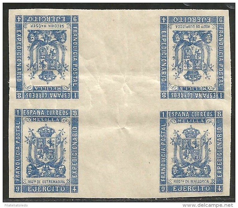 Franquicias Postales Militares 30s+31s+34s+35s ** - Military Service Stamp