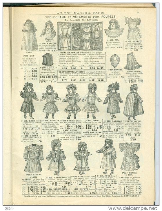 catalogue " Au bon Marche , maison Boucicaut Paris 1904 Etrennes - Jouets " etat bon  74 pages moda10