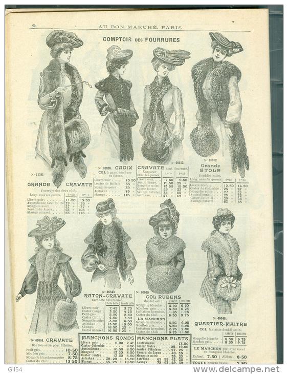 catalogue " Au bon Marche , maison Boucicaut Paris 1904 Etrennes - Jouets " etat bon  74 pages moda10