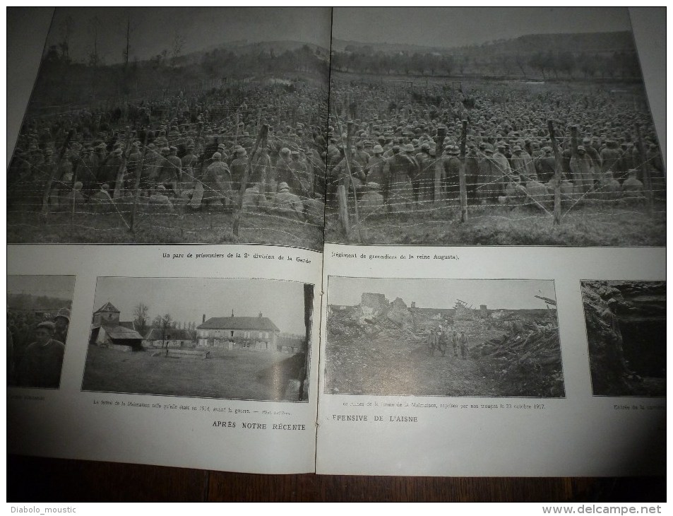 1917:Allemant-Village;Armée belge;Casque armée suisse;ZEPPELIN L-49 important documentaire;Paquebot PRINZ FRIEDRICH ..;