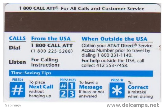 NO PHONECARD - AT&T - Sin Clasificación