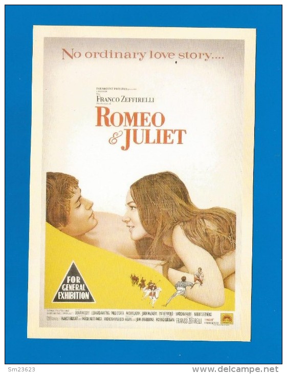 Postcard   (PC73) , "  Romeo & Juliet  " - REPRO Card - Manifesti Su Carta