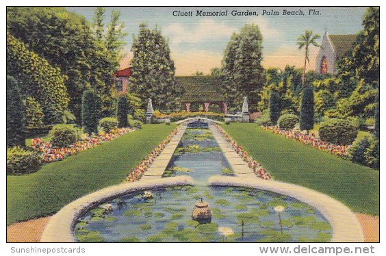 Cluett Memorial Garden Palm Beach Florida - Palm Beach