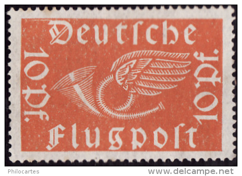 ALLEMAGNE   1919  -  PA  1 -  Nsg - Airmail & Zeppelin