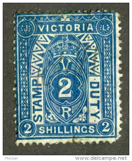 7520x   Victoria Duty 1884  SG #256b  12 1/2 (o)  Offers Welcome! - Used Stamps
