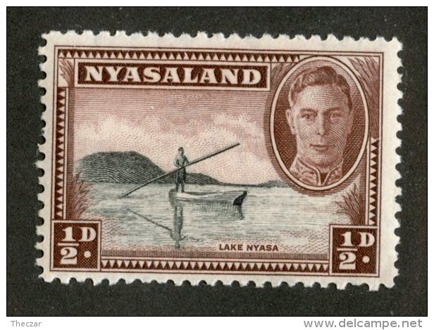 7523x   Nyasaland 1945  SG #144* Offers Welcome! - Nyassaland (1907-1953)