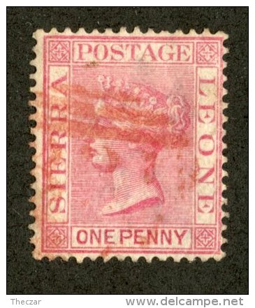 7535x   Sierra Leone 1883  SG #24 (o) Offers Welcome! - Sierra Leone (...-1960)