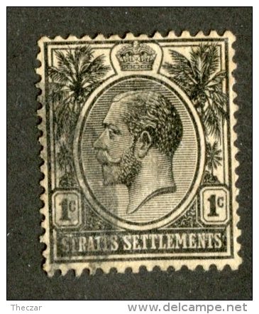 7553x   Straits 1921  SG #218 (o)  Offers Welcome! - Straits Settlements