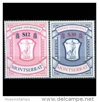 MONTSERRAT 1983 - MI# 511-2 Natl.Arms Set Of 2 MNH (XT256) - Montserrat