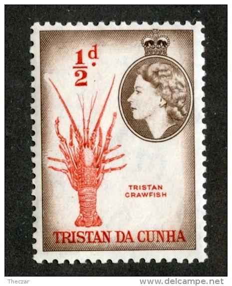 7581x   Tristan 1954  SG #16**  Offers Welcome! - Tristan Da Cunha