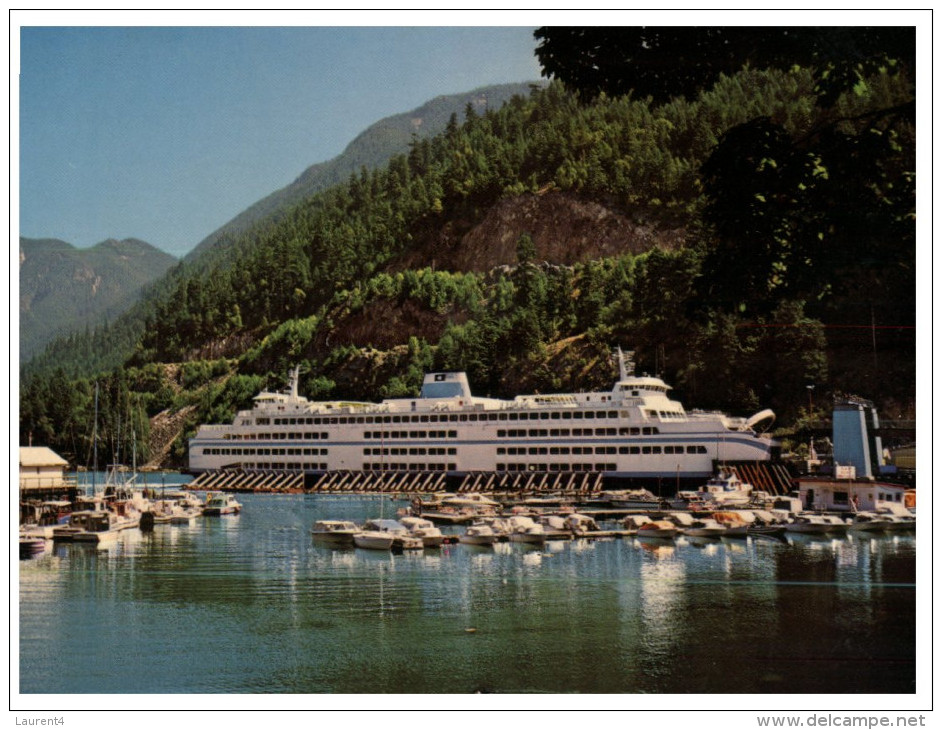 (ORL 55) Canada Ferry In Vancouver - In Horsehoe Bay - Raumfahrt