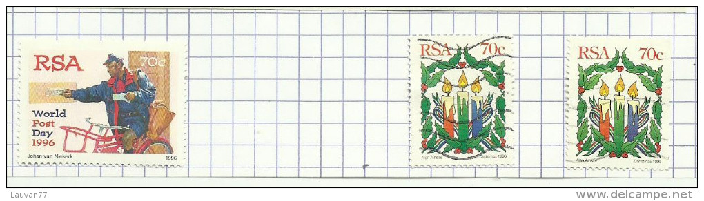 Afrique Du Sud N°923, 924, 924a, 940a, 941a, 944a, 946a,949a Cote 3.50 Euros - Oblitérés