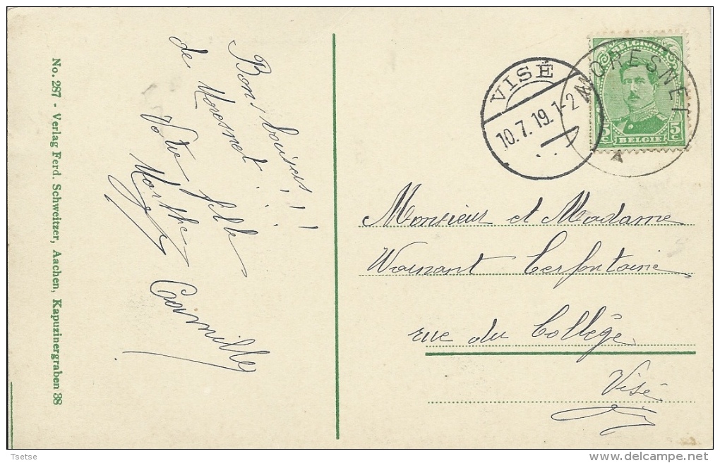 Salut De Moresnet-belge - Gnadenkapelle Maria Hilf  - 1919   ( Voir Verso ) - Blieberg