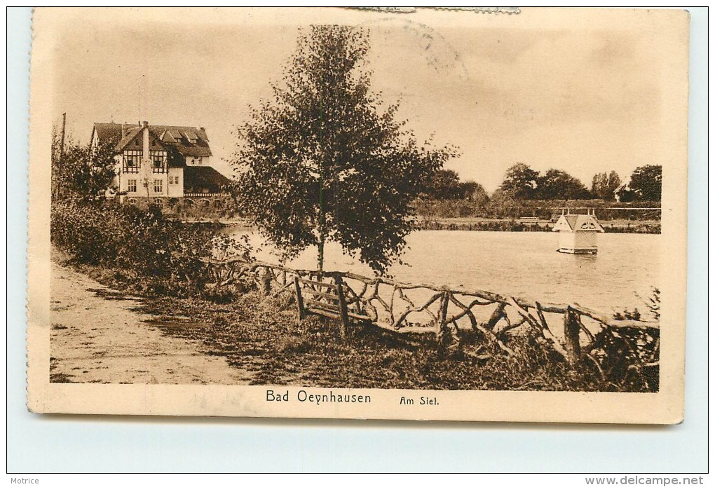 BAD OEYNHAUSEN  - Am Siel (voir Timbres Et Cachets Dos Carte). - Bad Oeynhausen