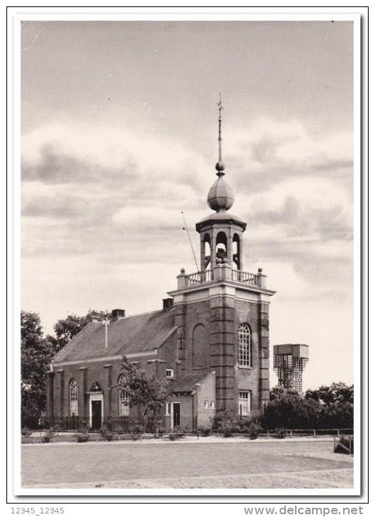 Urk, Ned. Herv. Kerk ( Links Boven Klein Knikje ) - Urk