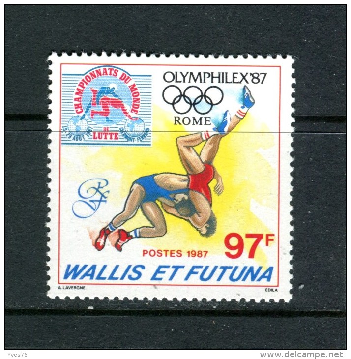 WALLIS & FUTUNA - Y&T N° 366** - Olymphilex 87 - Neufs