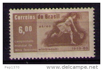 BRASIL 1960 - TENNIS - YVERT PA Nº 91 - Poste Aérienne