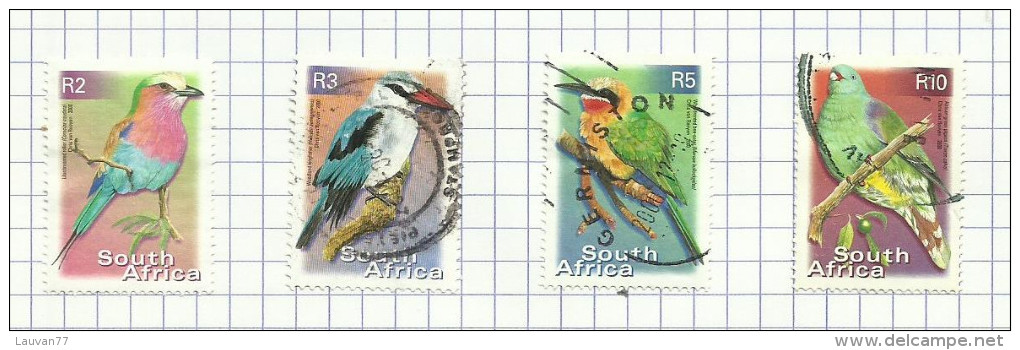 Afrique Du Sud N°1127V à 1127Y  Cote 8 Euros - Oblitérés