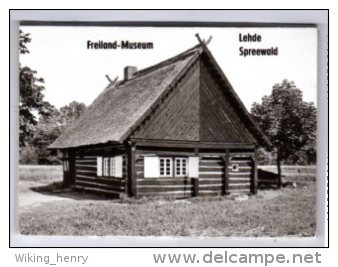 Lübbenau Lehde Spreewald - S/w Leporello + 7 Kleinbildfotos - Luebbenau