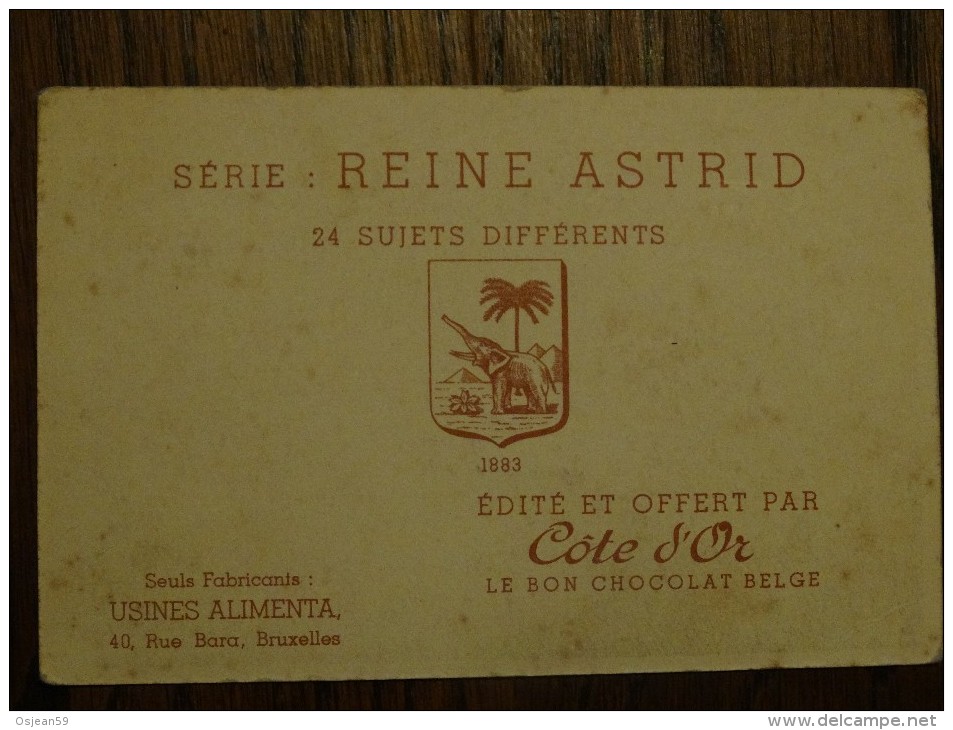 Cote D´or  Série Reine Astrid N°5 - Schokolade