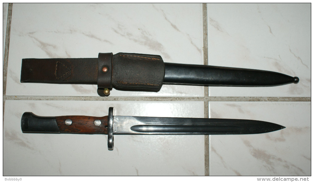 SUPERBE BAÎONNETTE 98K MAUSER YOUGOSLAVE MODELE 48 - Knives/Swords