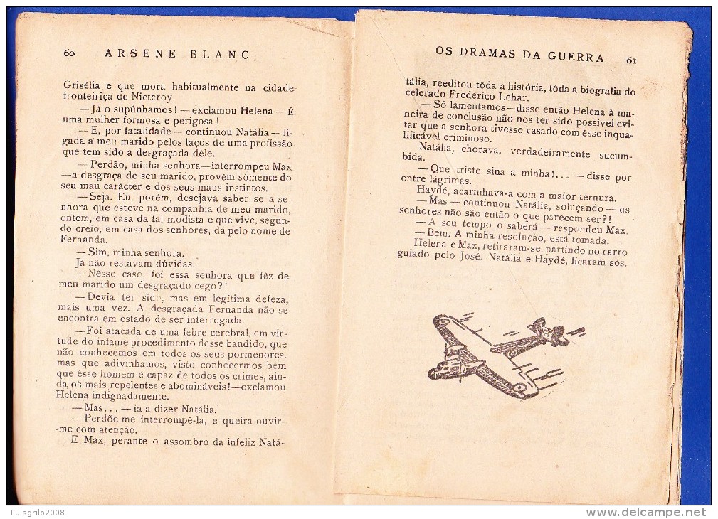 1945 -- OS DRAMAS DA GUERRA - FASCÍCULO Nº 125 .. 2 IMAGENS - Livres Anciens