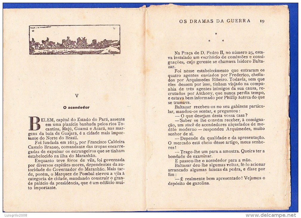 1945 -- OS DRAMAS DA GUERRA - FASCÍCULO Nº 132 .. 2 IMAGENS - Alte Bücher