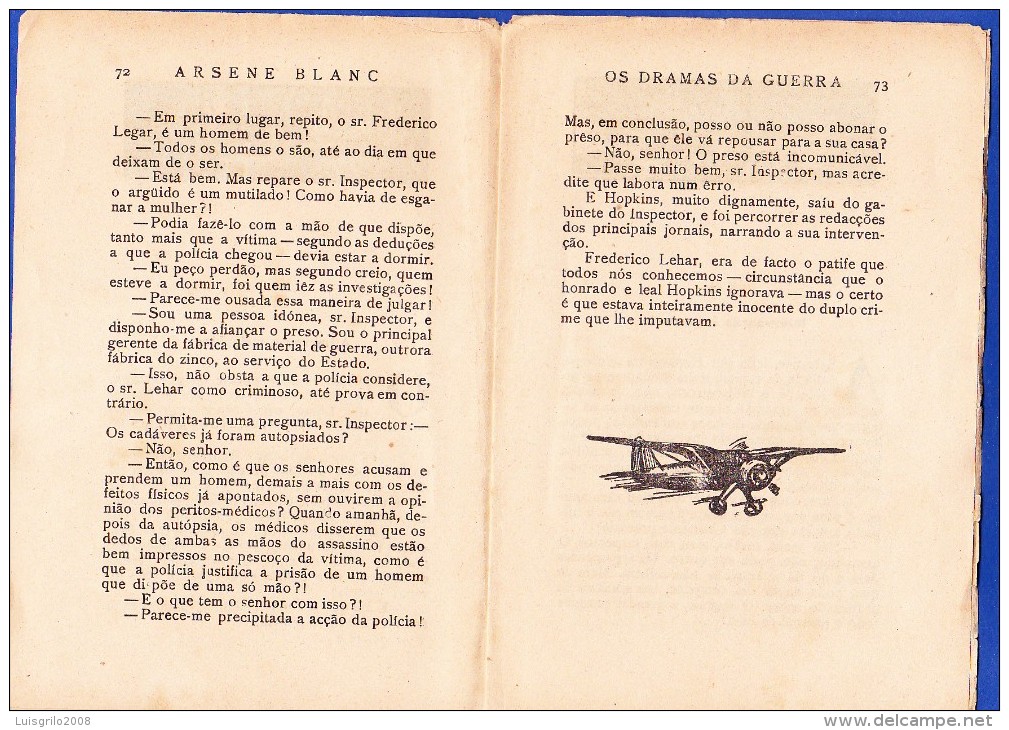 1945 -- OS DRAMAS DA GUERRA - FASCÍCULO Nº 136 .. 2 IMAGENS - Livres Anciens