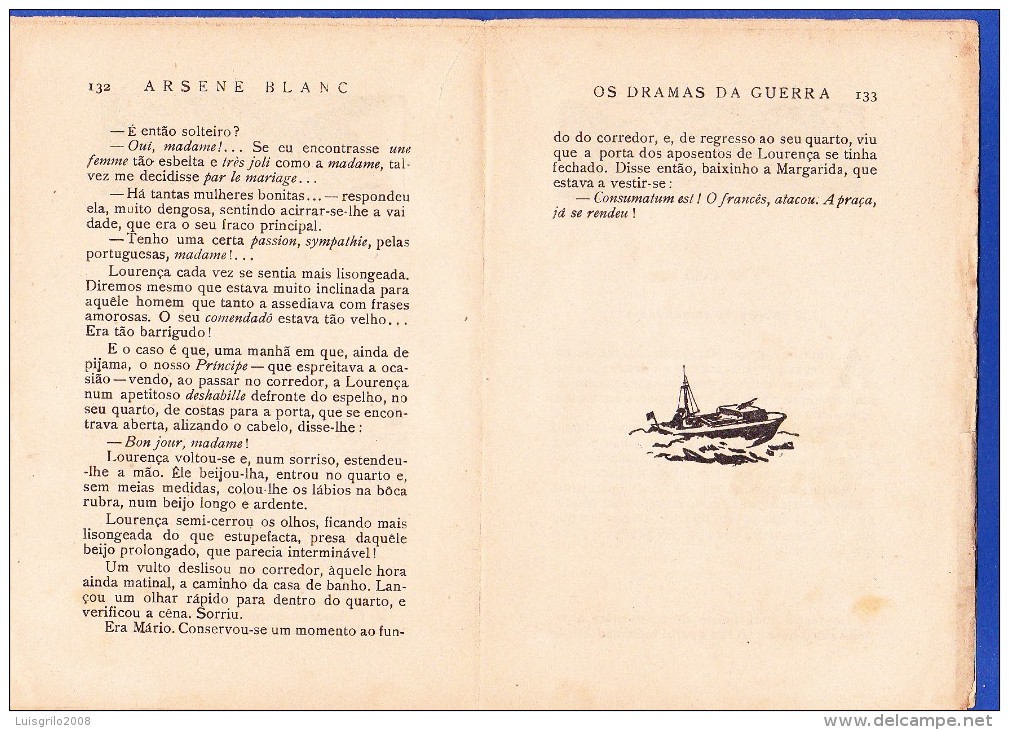 1945 -- OS DRAMAS DA GUERRA - FASCÍCULO Nº 160 .. 2 IMAGENS - Revistas & Periódicos