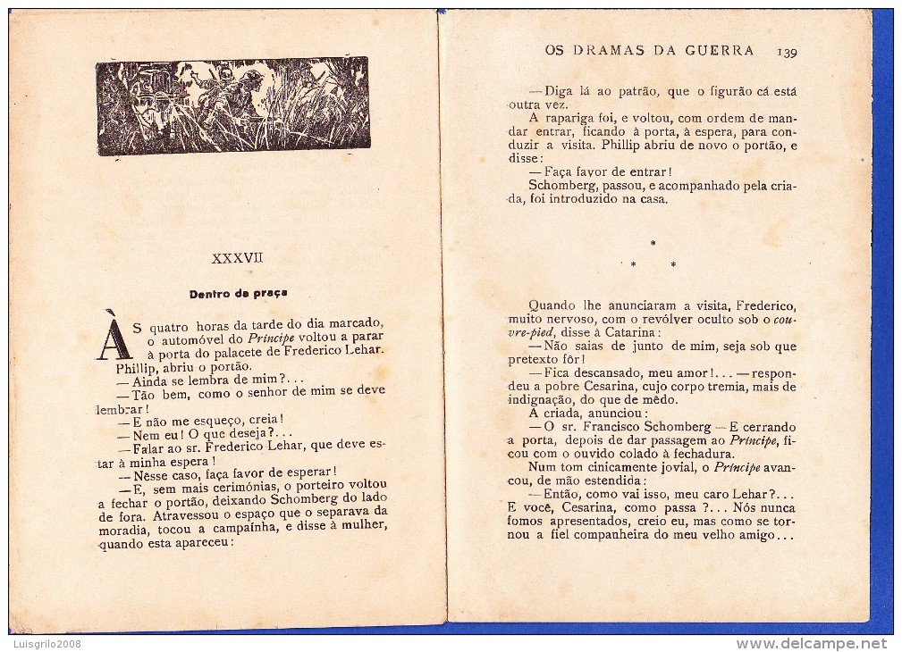 1945 -- OS DRAMAS DA GUERRA - FASCÍCULO Nº 181 .. 2 IMAGENS - Magazines