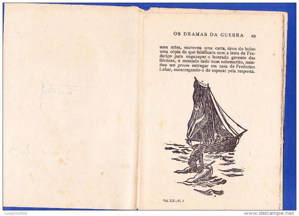 1945 -- OS DRAMAS DA GUERRA - FASCÍCULO Nº 183 .. 2 IMAGENS - Magazines