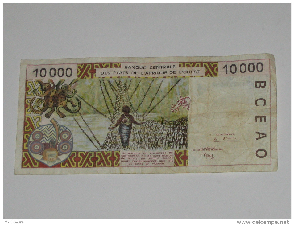 10 000 Dix  Mille Francs  - SENEGAL - Banque Centrale Des états De L´Afrique De L´ouest - **** EN ACHAT IMMEDIAT **** - Senegal