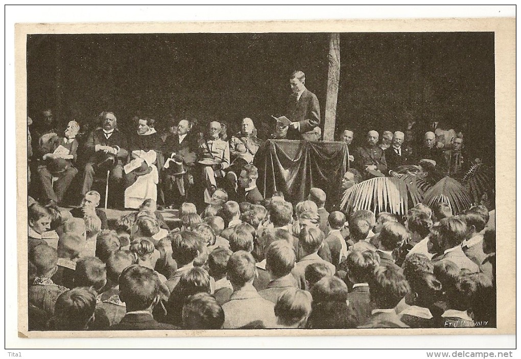 S1708 - Institut St Louis Bruxelles - Inauguration Du Mémorial (29/7/1922) -Discours De M Pierre Roose - Inaugurazioni