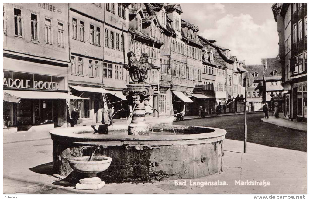 BAD LANGENSALZA (Thüringen) Marktstrasse - Bad Langensalza