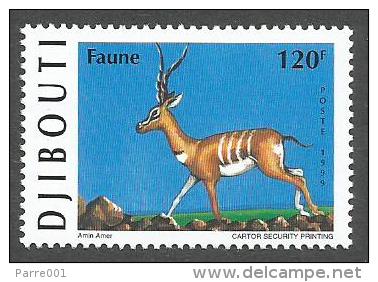 Djibouti 1999 Oryx Gazelle Antilope Michel 675 Neuf Mint MNH - Yibuti (1977-...)