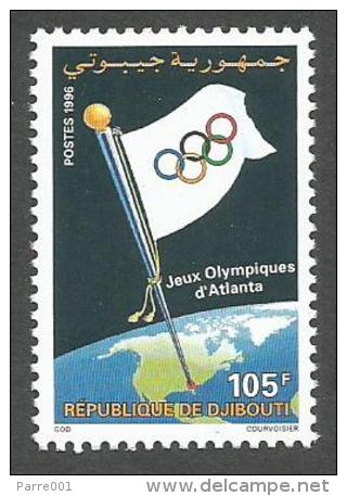 Djibouti 1996 Jeux Olympiques Olympic Games Atlanta Yvert 719H Michel 624 Neuf Mint MNH - Djibouti (1977-...)