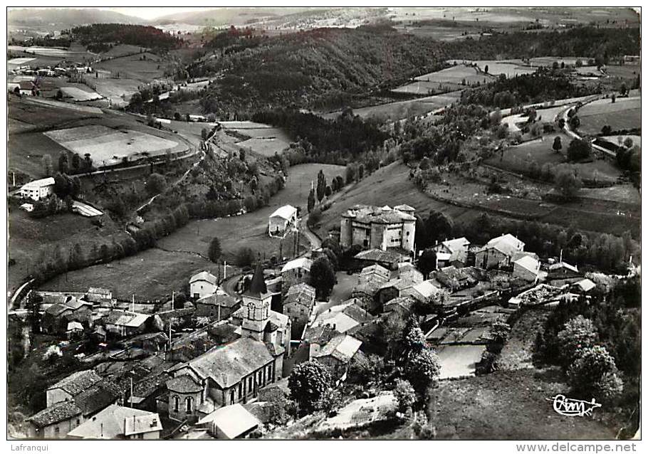 Loire -gd Format Div-ref M397-chalmazelles -vue Aerienne Generale - Carte Bon Etat  - - Sonstige & Ohne Zuordnung