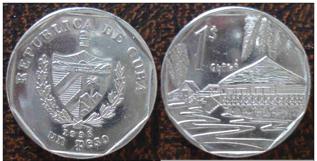 (J) CUBA: 1 Peso Convertible 1998 UNC (685) - Cuba