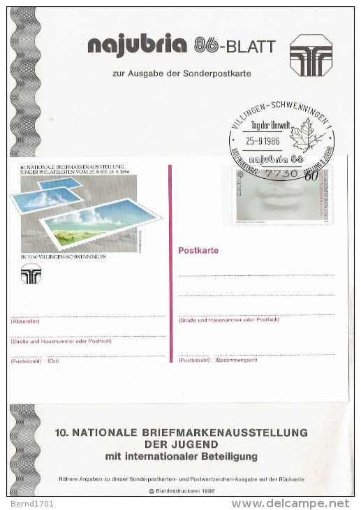 Germany - Sonderbeleg / Special Document (n1383)- - Illustrated Postcards - Used